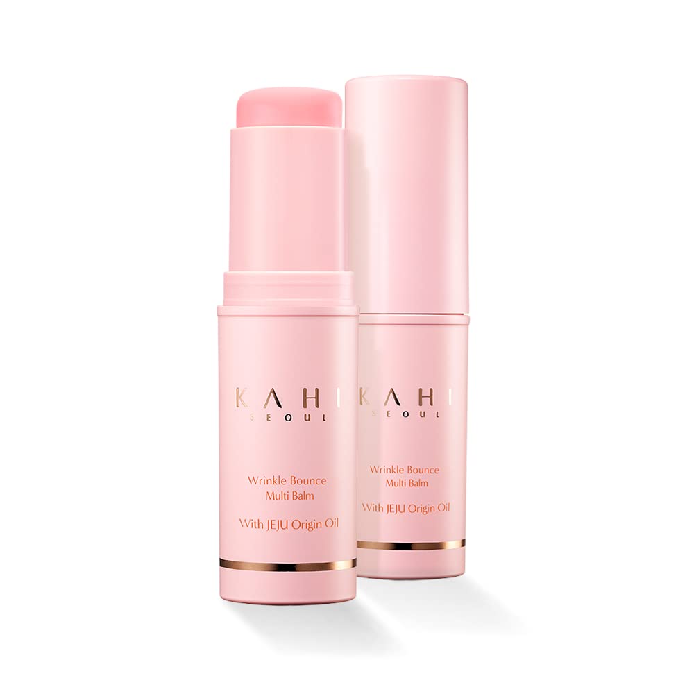 Wrinkle Bounce Multi Balm Stick | PDRN Collagen Wrinkle Stick | Korean Skin Care |All-In-One Hydrating Lip Balm Eye Cream Neck Cream Make up Base & Face Mist Moisture Balm