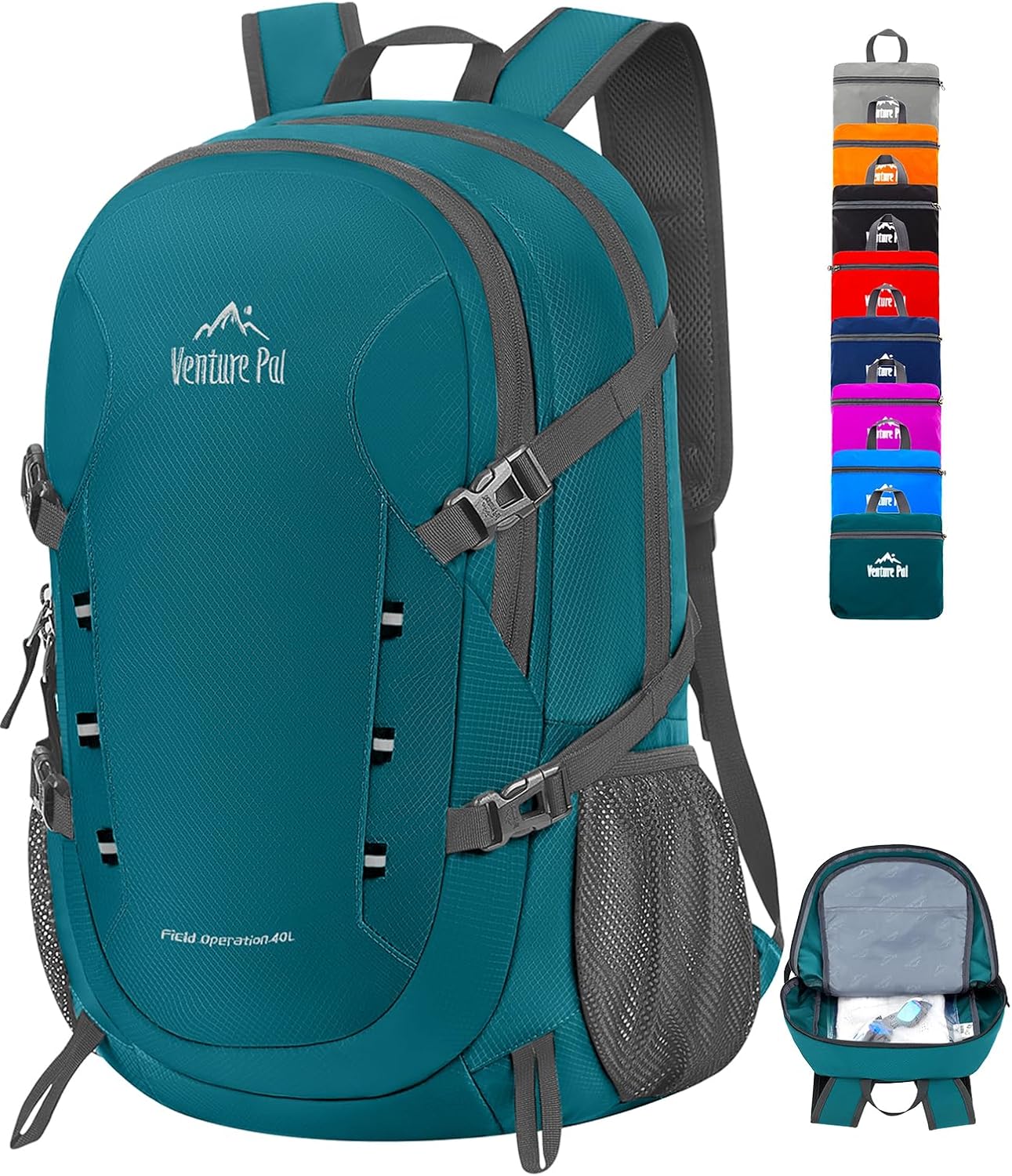 40L Lightweight Packable Travel Hiking Backpack Daypack