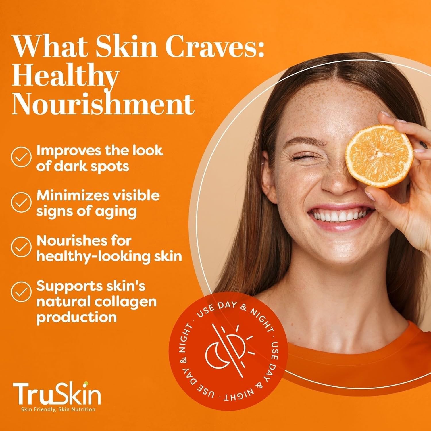 Vitamin C Serum for Face – anti Aging Face Serum with Vitamin C, Hyaluronic Acid, Vitamin E – Brightening Formula – Improve Appearance of Dark Spots, Tone, Fine Lines & Wrinkles, 2 Fl Oz
